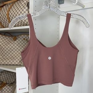 NWT Lululemon align tank spiced chai size 4